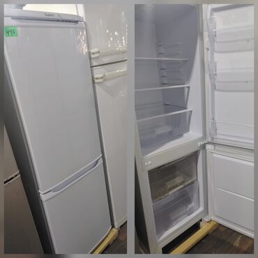 İçki texnikası: İşlənmiş 2 qapılı Biryusa Soyuducu Satılır, rəng - Ağ