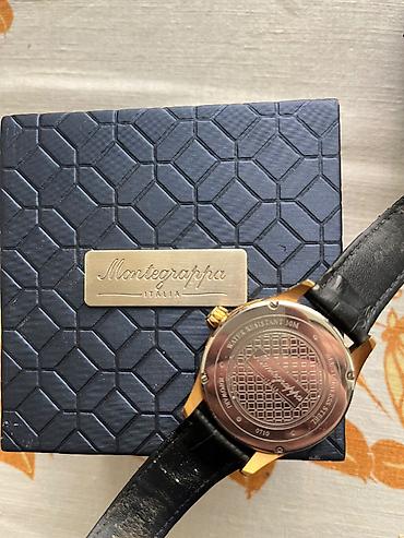 mont blank: Orijinal Montegrappa Fortuna 42 mm rose gold Saat ideal vəziyyətdədir — 2