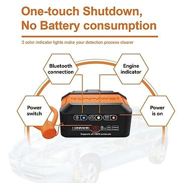 AZ - Diagnostic auto scanners: Novo - Konnwei KW906 Bluetooth OBD2 Auto dijagnostika ✅ Bluetooth 5.2 — 15