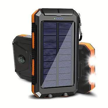 kengur slusalice: Prenosiva solarna power banka sa LED lampom i kompasom NOVO. Opis — 1