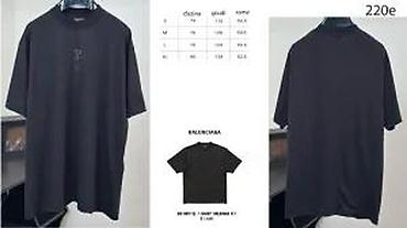 Majice: Men's T-shirt Balenciaga, bоја - Crna — 22