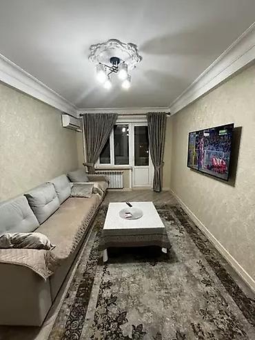 комнатные квартиры: 1 комната, Бишкек Парк ТРЦ, Душевая кабина, Постельное белье, Кондиционер — 9