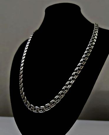 Серебряные цепочки: Цепочка, Проба 925, Мужские, Новый — 20