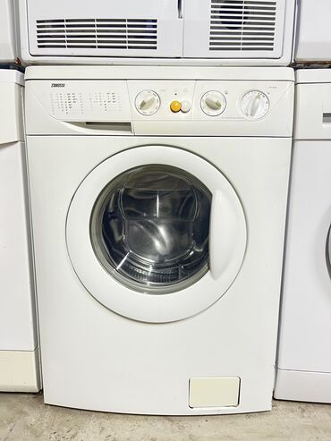 Кир жуучу машиналар: Кир жуучу машина Zanussi, Колдонулган, Автомат, 5 кг чейин, Толук өлчөм
