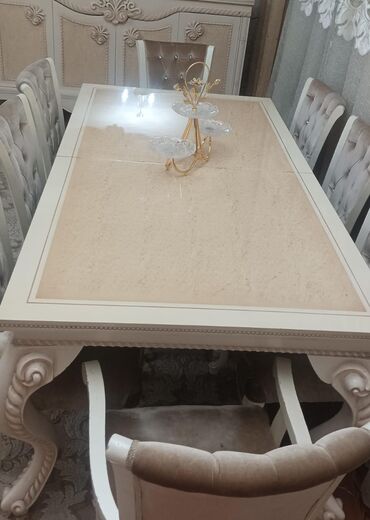 Qonaq otağı dəstləri: Komod, Masa və oturacaqlar, Servant — 3