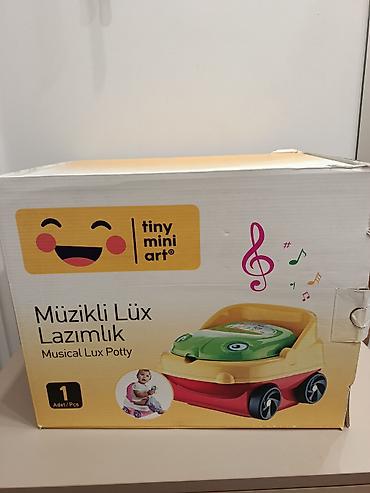 скибиди туалеты: Детский музыкальный горшок Tiny Mini Art «Musical Lux Potty». - — 1