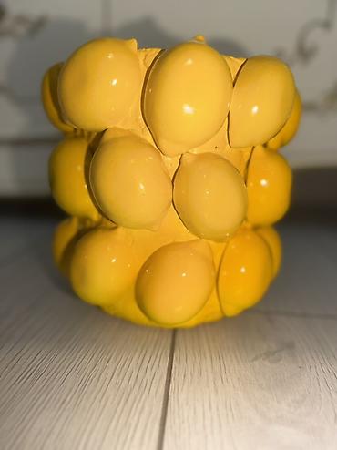 Вазы: Декоративные вазы-кашпо ручной работы - Материал: керамика/гипс — 1