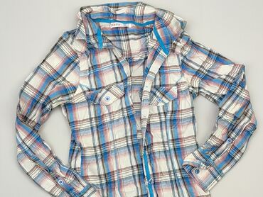bluzki jeansowa z falbankami: Koszula Damska, Denim Co, S, stan - Dobry