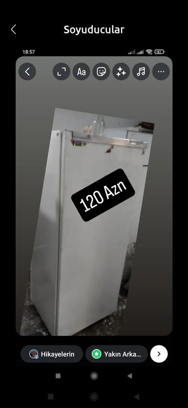 İçki texnikası: İşlənmiş 3 qapılı Rotex Soyuducu Satılır