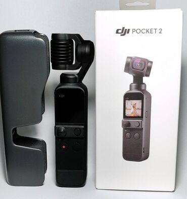 video kamera: İdeal vəziyyətdə, cəmi 1 dəfə səyahətdə istifadə olunmuş, DJİ Pocket 2