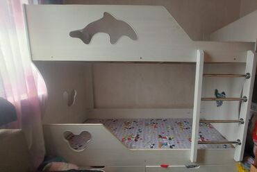 декоративные подушки на диван: Балдар үчүн эки ярустуу, ЛДСП