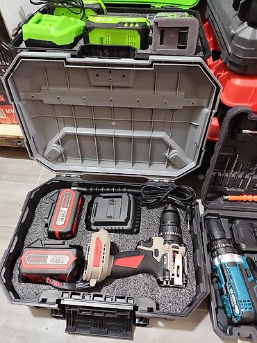 Наборы электроинструментов: Cordless Tool Kits in Cases Description: - Various professional tool — 5
