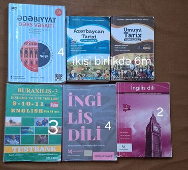 informatika derslikleri: Anar İsayev tarix kitabları və mhm yazılıb deyə aşağı qiymətə verirəm