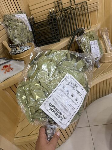 yağ radiatoru: Məhsul: Hamam/Sauna üçün palıd veniki (yarpaq süpürgəsi)