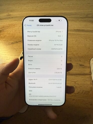 Apple iPhone: IPhone 16 Pro Max, White Titanium, Коробка, 100 % — 10