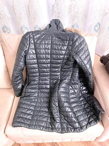 santa barbara saat: La Reine Blanche qadın uzun qara üst geyimi - Model: AIPLFW16 BLACK – — 2