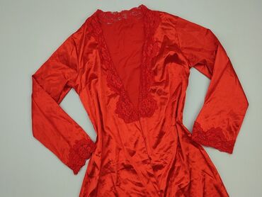 czerwona bluzki damskie: Koszula nocna, XL, stan - Bardzo dobry