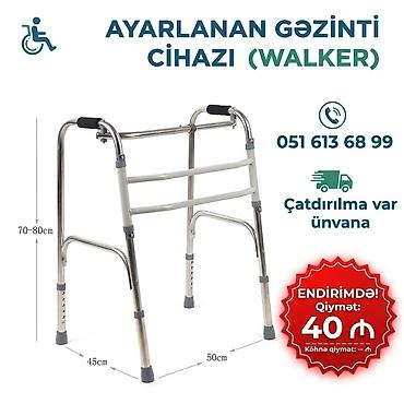 Ayarlanan gəzinti cihazı (walker) Nar Nomrem: Xadok Volker / Yürüteç /