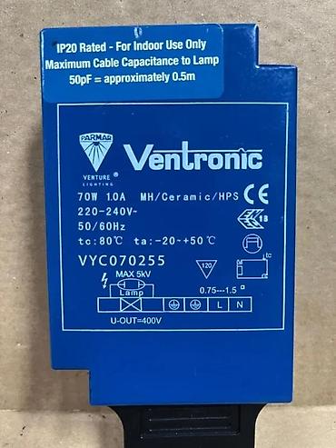 Ostali elektro materijali: Ventronic elektronski prigušnica/driver za MH/keramičke/HPS sijalice — 1