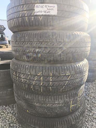 good year: Шины 185 / 65 / R 15, Лето, Б/у, Комплект, Легковые, GoodYear — 1