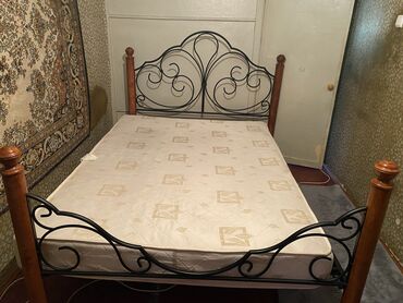 Двуспальные кровати: Двуспальная кровать, Б/у, Без матраса, длина - 205 см at lalafo.kg — 6 Двуспальные кровати: Двуспальная кровать, Б/у, Без матраса, длина - 205 см — 6