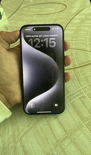 bu hangi telefon: IPhone 15 Pro, 128 GB, Natural Titanium, Simsiz şarj — 4