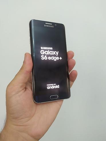 Mobil telefonlar: Samsung Galaxy S6 Edge Plus, 32 GB, rəng - Göy, Sensor — 1