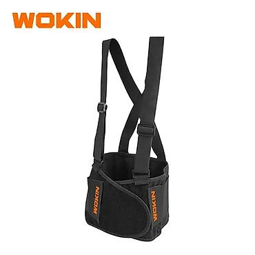 WOKIN Tənzimlənən Bel Dəstəkləyici Kəmər (L ölçü, 120 mm en) Ağır