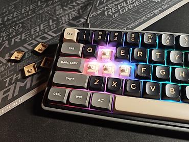 oyuncu komputer: Mechanical keyboard Royal Kludge R65 65% Phantom Black Ideal — 5
