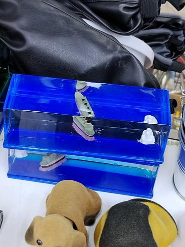 Настольный аквариум‑игрушка с корабликом и айсбергом - Прозрачный