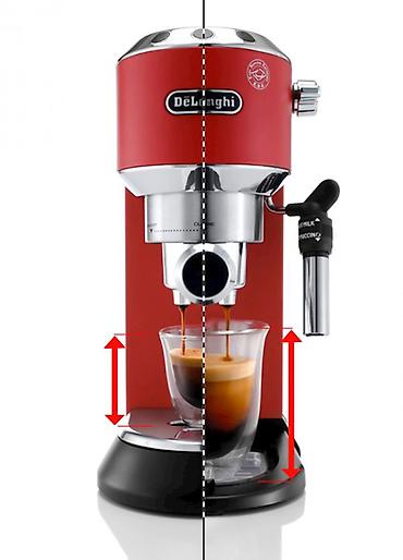 İçki texnikası: №: 12125 Məhsulun adı: Qəhvəbişirən DeLonghi EC685.R Brend: DeLonghi — 4