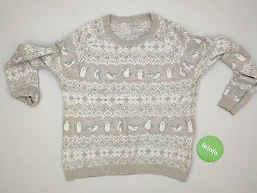 sweter z pingwinem: Tu, Sweter damski, rozmiar 3XL — 2