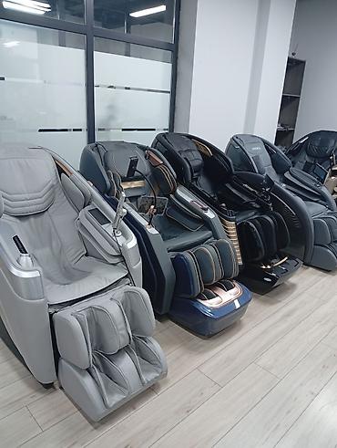 Массажные кресла: Массажное кресло, Новый, В рассрочку, Бесплатная доставка, цвет - Серый — 9