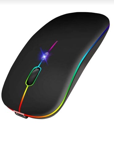 ouideny mouse: A2N Kablosuz Mouse Wireless Mouse 4 Düyməli Səssiz Şarj Edilebilir