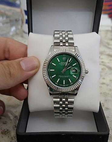 orijinal rolex: Yeni, Qol saatı, Rolex, rəng - Yaşıl — 1