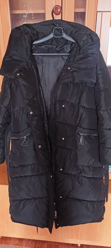 теплая зимняя куртка женская: Пуховик, 2XL (EU 44)