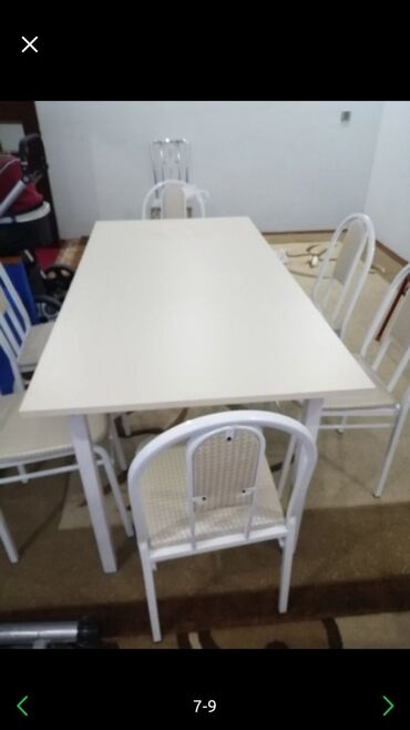 Masa və oturacaq dəstləri: Dəmir stol stul. Stol stul desti anbardan satiş var. Kafe və CAYXANA — 25