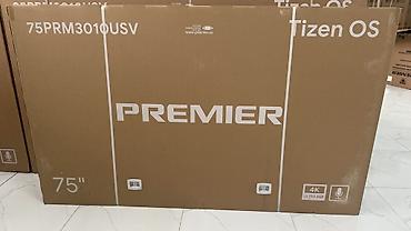 dvb t2 tv box: Yeni Televizor TCL QLED 85" 4K (3840x2160), Ödənişli çatdırılma, Ünvandan götürmə, Rayonlara çatdırılma — 2