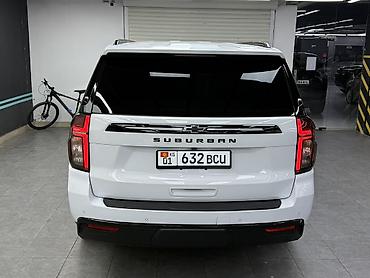 машина на 100000: Chevrolet Suburban: 2023 г., 5.3 л, Автомат, Бензин, Внедорожник — 7