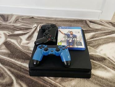 PlayStation 4 Slim прошитая🫵❗ цена: 20к торг эсть Комплектация: -