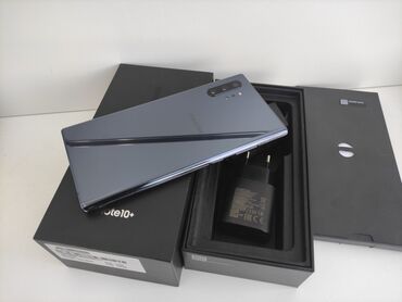 samsunk note 10: Samsung Note 10 Plus, 256 GB, rəng - Qara