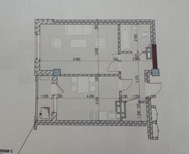 купить квартиру в строящемся доме: 1 комната, 48 м², Элитка, 11 этаж, Евроремонт