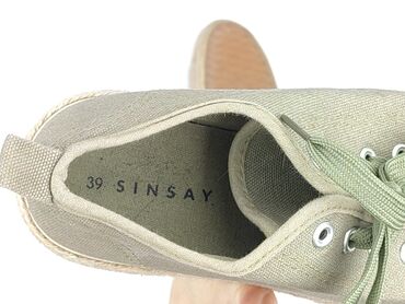 Women's Sneakers and athletic shoes: Sinsay, Trampki damskie, rozmiar 39 — 6