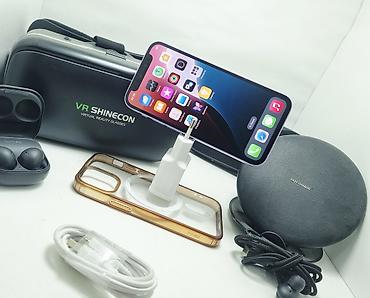 Apple iPhone: IPhone 12 mini, Б/у, 128 ГБ, Синий, Кабель, 91 % — 16