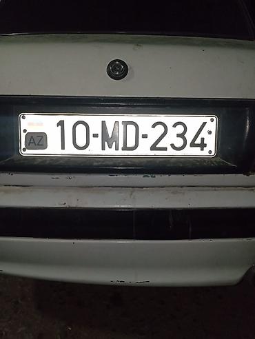 ses yazan diktafon: Dövlət nömrə nişanı: 10-MD-234 - Format: AZ standartı, ağ fon — 1