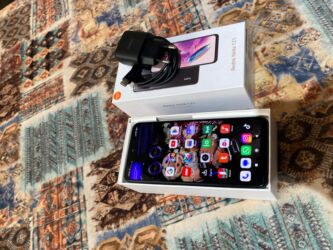 duyməli telfon: Redmi Note 12S, 256 GB, rəng - Qara, Düyməli, Barmaq izi