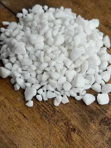 Мраморная крошка: Мраморная крошка, Белый, Ландшафтная, В тоннах — 2