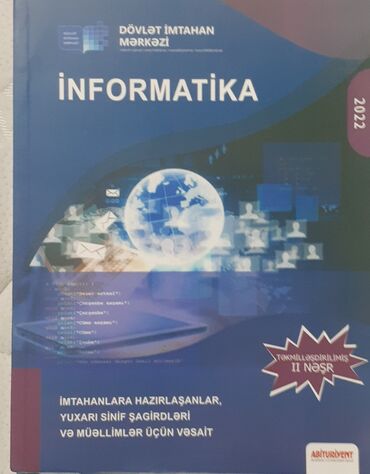 prestij s informatika kitabi pdf yukle: Abituriyentlər üçün test toplusu informatika təzədi birlikdə 22azn