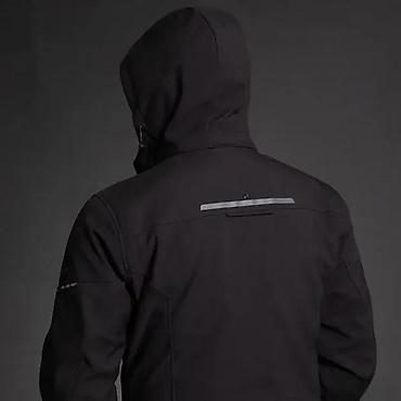 Ostale jakne: LS2 softshell moto jakna sa kapuljačom – crna - Sportsko-urban dizajn — 4