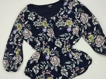 bluzki szyfonowa w kwiaty: Блуза жіноча, S, стан - Хороший